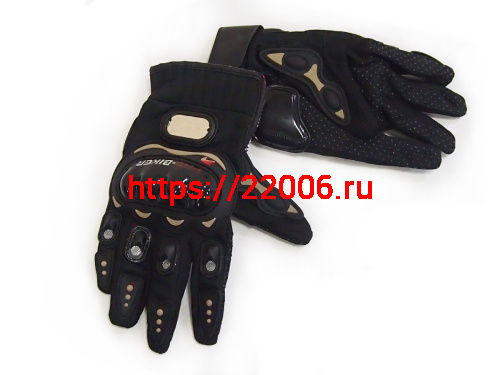 Перчатки PRO-BIKER MCS-01 текстиль (черные)