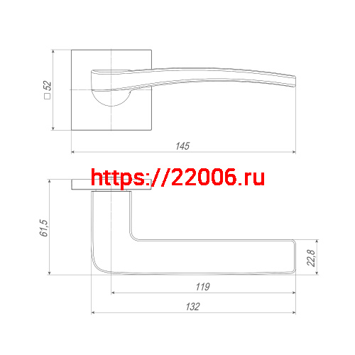Ручка Ajax (Аякс) раздельная K.JS51.FAME (FAME JS) BL-24 черный фото 2 Ручка Ajax (Аякс) раздельная K.JS51.FAME (FAME JS) BL-24 черный фото 2