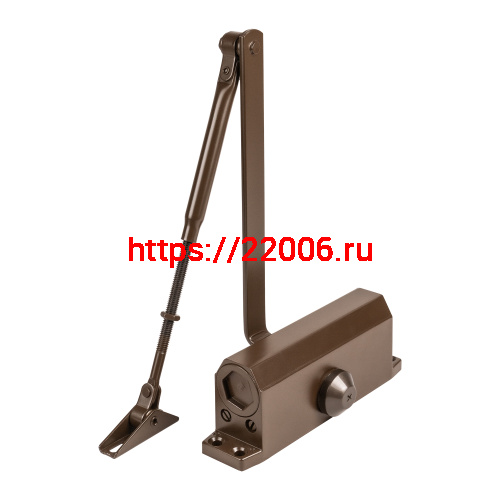 Доводчик Ajax (Аякс) дверной DCTR50-100 (TDR-100) 50-100кг BR коричневый Доводчик Ajax (Аякс) дверной DCTR50-100 (TDR-100) 50-100кг BR коричневый