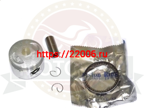 Поршень 47,00 мм 4 такт.скутер 139QMB (GY6) 80cc, Тюнинг (кольца, палец d13мм, стопорн. кольца)