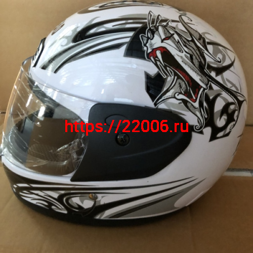 Шлем интеграл "Safelead" HF-109 NEW белый(Q09), красный(Q09), синий (Q24), черный (Q27)размер M фото 2