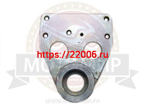 Корпус подшипника вала звезды двигателя SnowMax на кронштейне