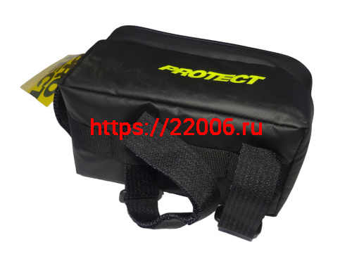 Сумка Вело на раму, р-р 19х11х10 см., цвет черный, PROTECT фото 3 Сумка Вело на раму, р-р 19х11х10 см., цвет черный, PROTECT фото 3