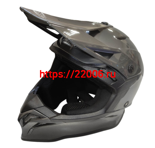 Шлем кроссовый COBRA EC H337, серый титан, размер XL