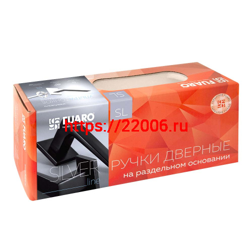 Ручка Fuaro (Фуаро) раздельная K.SL52.REDLINE (RED LINE SL) BL-24 черный фото 2