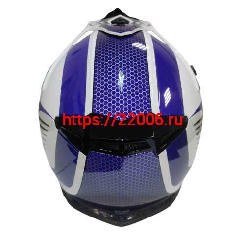 Шлем кроссовый COBRA EC H325, син/бел, крас/черн, бел/оранж, бел/лайм, син/жел., размер М фото 3 Шлем кроссовый COBRA EC H325, син/бел, крас/черн, бел/оранж, бел/лайм, син/жел., размер М фото 3