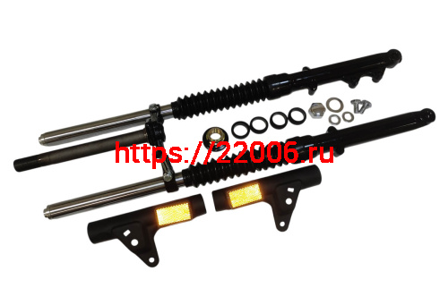 Вилка телескопическая передняя COLT в сборе (ДИСКОВЫЙ тормоз) Вилка телескопическая передняя COLT в сборе (ДИСКОВЫЙ тормоз)