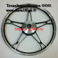 Обод 17" передний литой, барабан. тормоз 1,2-17 Альфа, LARGO/SHURIKEN (стандарт черный) (НАБОР) Обод 17" передний литой, барабан. тормоз 1,2-17 Альфа, LARGO/SHURIKEN (стандарт черный) (НАБОР)