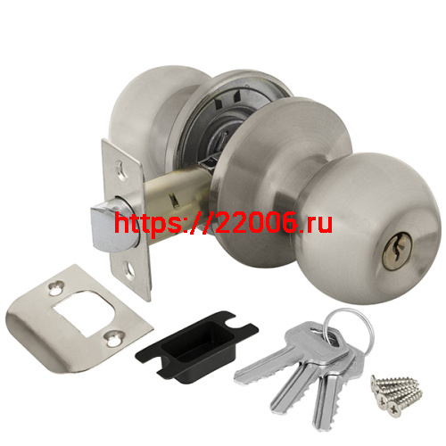 Ручка Ajax (Аякс) защелка DK682 SN-ET (6082 SN-E) (кл./фик.) мат. никель Ручка Ajax (Аякс) защелка DK682 SN-ET (6082 SN-E) (кл./фик.) мат. никель