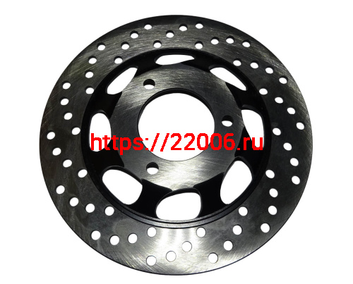 Диск тормозной передний (220х58х3) (отв: 3х70) скутер TRACER ADV (Е126) фото 2