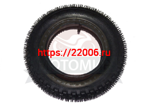 Покрышка  ПетроШина  8" Л-394, 3.25/3.00-8 с камерой, Скутер, Тачка садовая фото 2