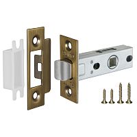 Защелка Punto (Пунто) врезная METL45-8 ( L45-8) ABG зеленая бронза