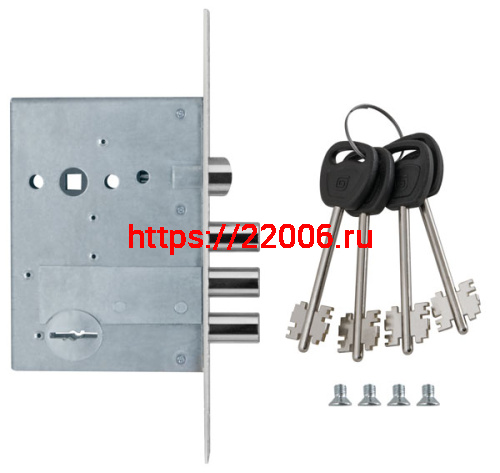 Замок Guardian (Гардиан) врезной сувальдный с защёлкой ЗВ 50.11, 4 кл. /123:125/ фото 3 Замок Guardian (Гардиан) врезной сувальдный с защёлкой ЗВ 50.11, 4 кл. /123:125/ фото 3