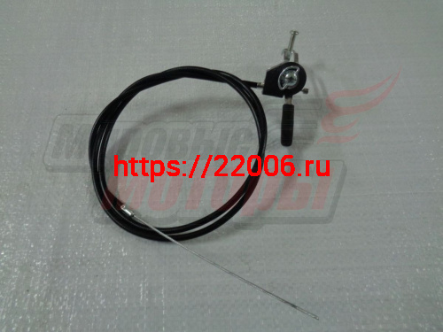 Трос газа МБ, МК в сборе с ручкой (трещетка) (1290*1100) Трос газа МБ, МК в сборе с ручкой (трещетка) (1290*1100)