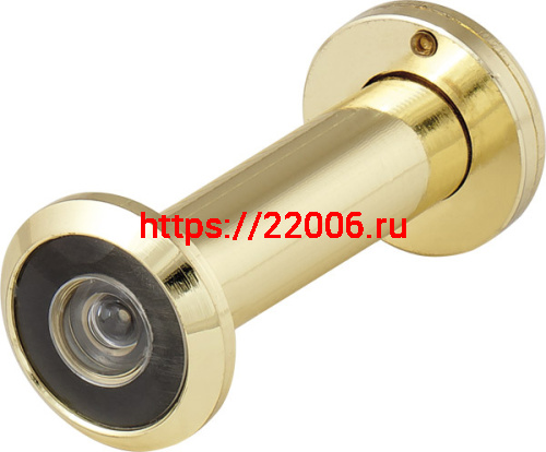 VIEWER Fuaro (Фуаро) 2 DVZ 60x100/16 (оптика пластик, угол обзора 180) GP Золото VIEWER Fuaro (Фуаро) 2 DVZ 60x100/16 (оптика пластик, угол обзора 180) GP Золото