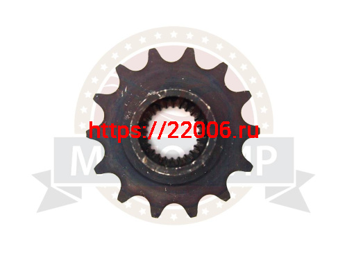 Звезда 14 зуб. (530) цепи, ведомая, Т150 (4610014479738) (НАБОР) фото 2