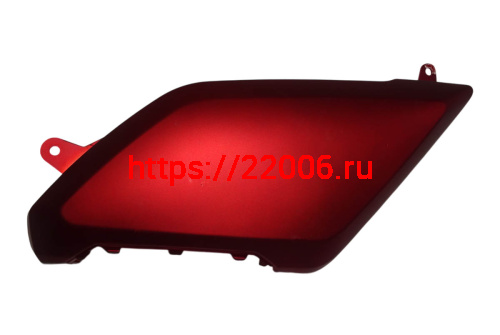 Облицовка рулевой колонки левая скутер VEKTOR верхняя (1500082007)