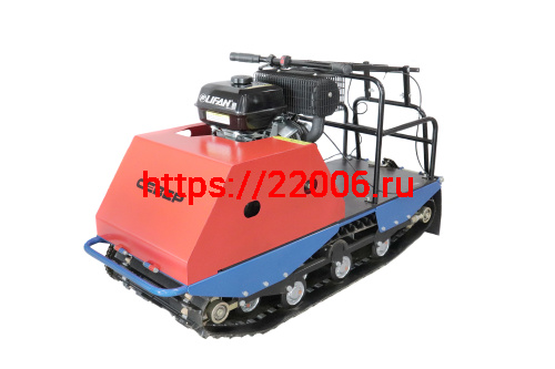 Мотобуксировщик  9 л.с. Север (3 тел.) дв. HEMEN вариатор "Сафари", катковая подвеска