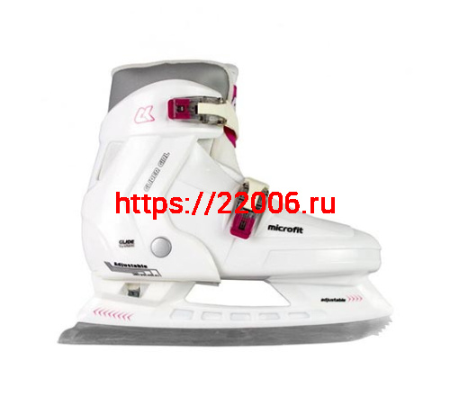 Коньки раздвижные Glider 500 38-41 размер girls 4018