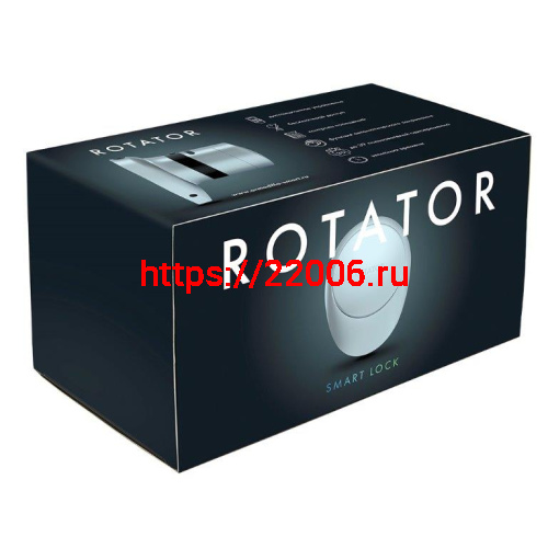 Электронный Armadillo (Армадилло) замок ROTATOR EL.RT01.01 BL черный фото 3