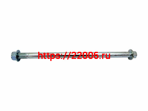 Ось колеса переднего M12*1.25*235 мм ось d-12 мм Ось колеса переднего M12*1.25*235 мм ось d-12 мм