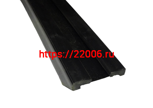 Склиз для снегоходов Капитан 124см, черная, арт. 3009-3 фото 3