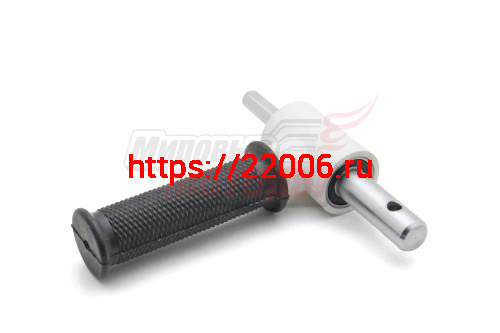 Адаптер шнека по льду с рукоятью для шуруповерта посадка 20 мм на подшипнике металл