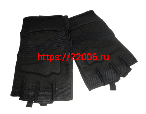 Перчатки PRO-BIKER MCS-66B без пальцев (чёрные), р-р L Перчатки PRO-BIKER MCS-66B без пальцев (чёрные), р-р L