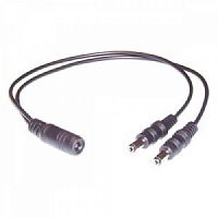 Разветвитель питания 2,1 x 5,5мм.на 2 штекера 