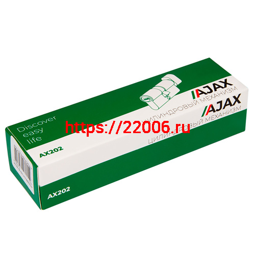 Цилиндровый Ajax (Аякс) механизм (AX200/60) AX2000Key60 (25+10+25) CP хром фото 2 Цилиндровый Ajax (Аякс) механизм (AX200/60) AX2000Key60 (25+10+25) CP хром фото 2