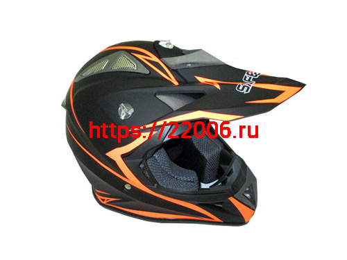 Мотошлем SAFEBET HF-116 (cross) flat black Q178-O (XL) Мотошлем SAFEBET HF-116 (cross) flat black Q178-O (XL)