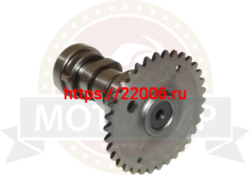 Распредвал в сборе со звездой 4х такт. GY6-125/150/180 152QMI, 157QMJ фото 2 Распредвал в сборе со звездой 4х такт. GY6-125/150/180 152QMI, 157QMJ фото 2