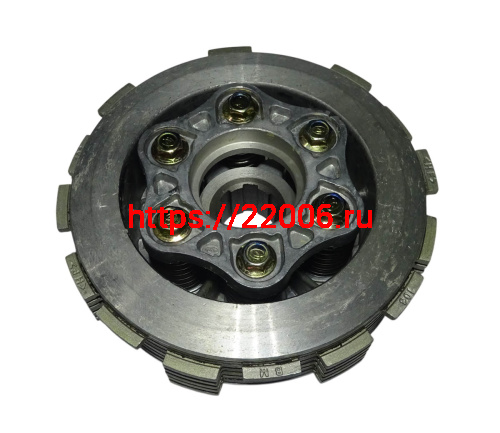 Барабан сцепления внутренний 166FMM в сборе с дисками (E10 6-12) фото 2 Барабан сцепления внутренний 166FMM в сборе с дисками (E10 6-12) фото 2
