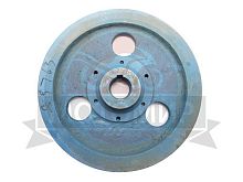 Маховик Дизель R180 старого образца широкий зуб с венцом МБ-8ДЭЛ, С венцом