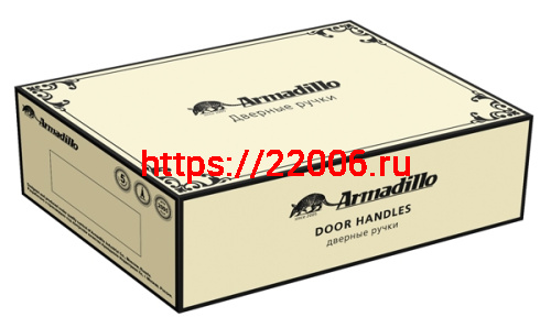 Ручка Armadillo (Армадилло) раздельная R.CL55.Matador (Matador CL4) AS-9 античное серебро фото 4