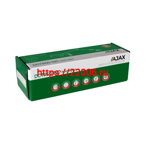 Доводчик Ajax (Аякс) дверной DCTR50-100 (TDR-100) 50-100кг BR коричневый фото 2 Доводчик Ajax (Аякс) дверной DCTR50-100 (TDR-100) 50-100кг BR коричневый фото 2